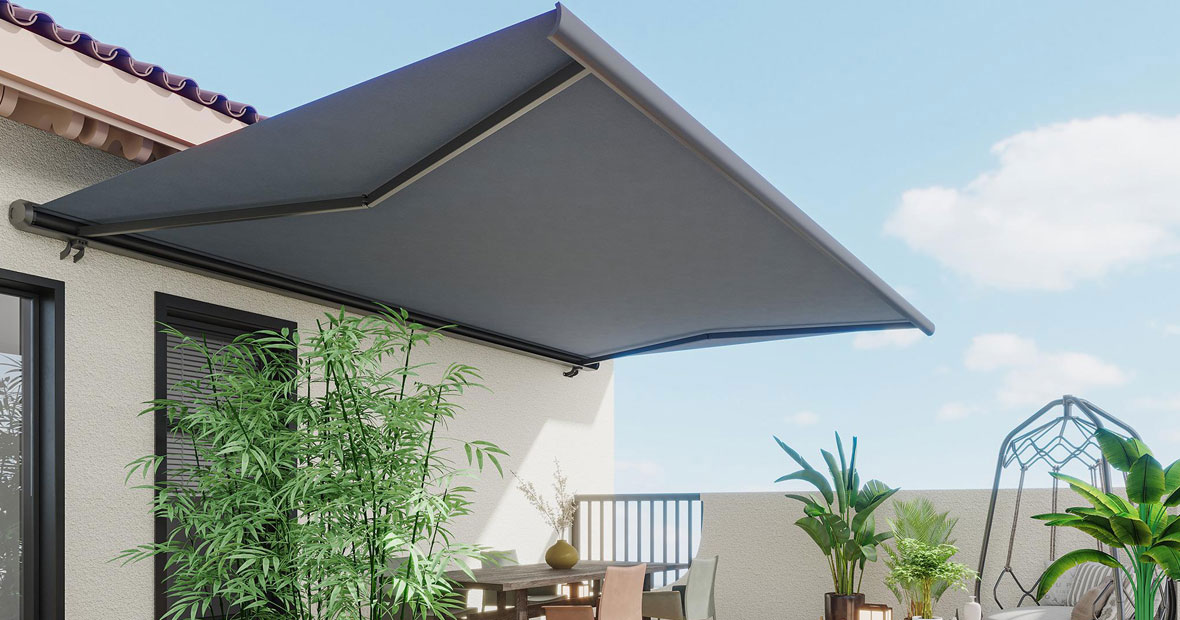 store banne motorisé