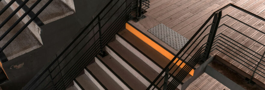 Escalier design métal