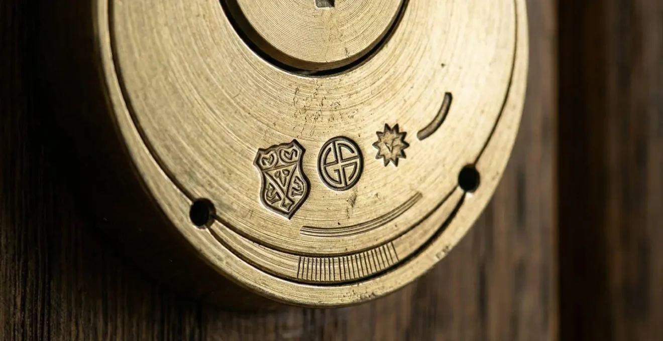 Détail du marquage A2P gravé sur un cylindre de serrure certifiée